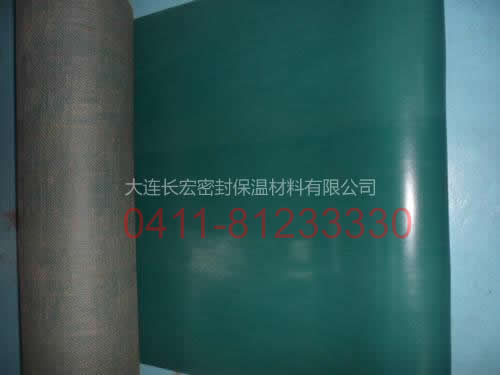 綠色地漆布